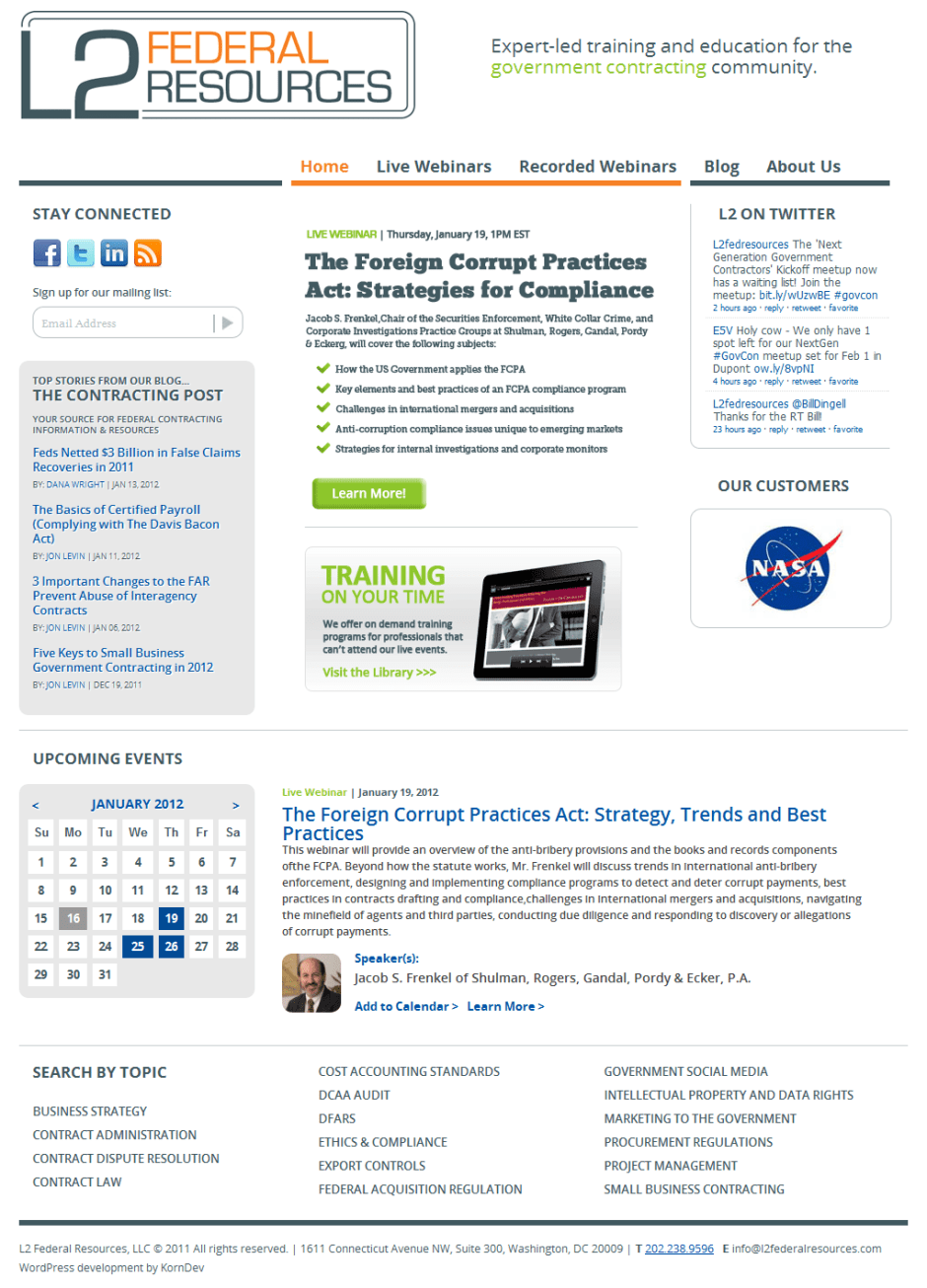 L2 Federal Resources